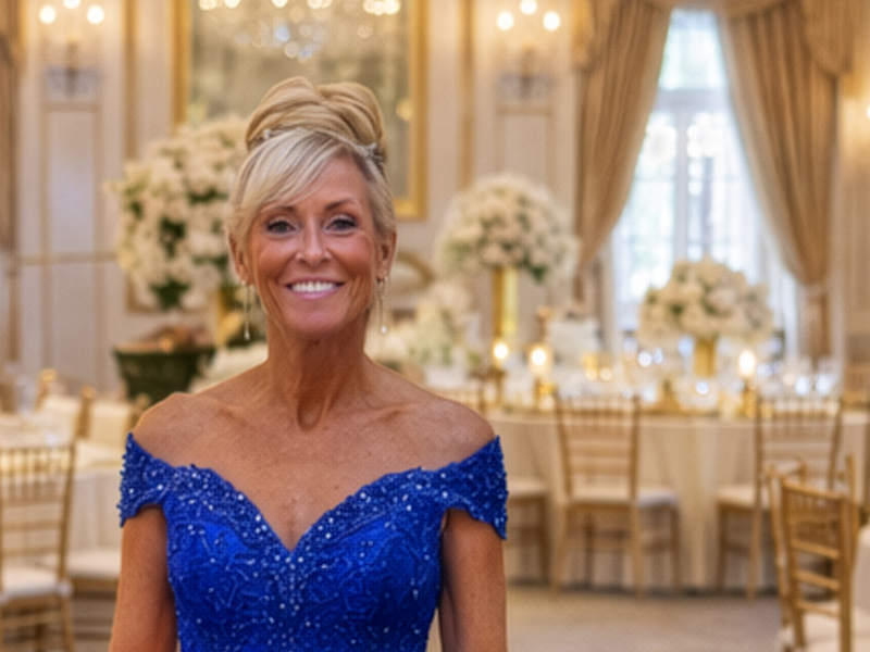 Pauline Jones soprano singer performing at a wedding ceremony